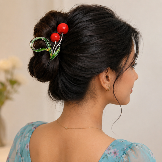 Cherry Lady Clip